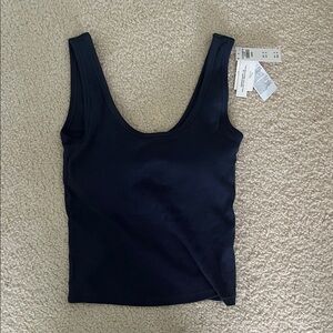 Abercrombie & Fitch Navy Tank Top